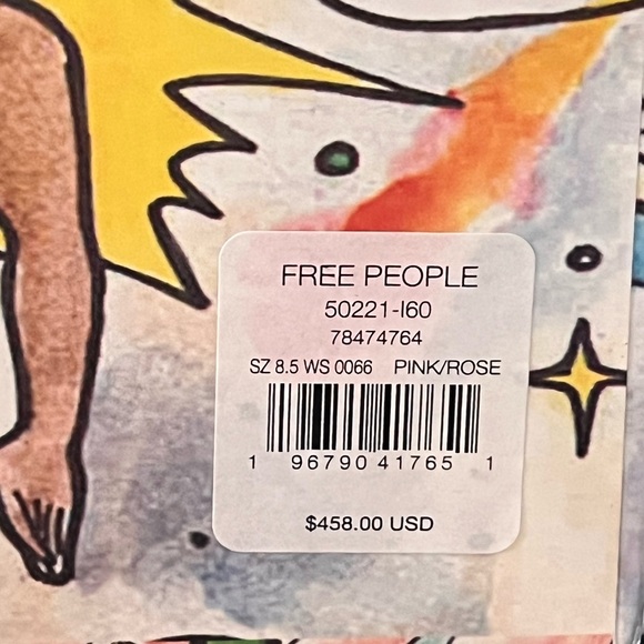 JEFFREY CAMPBELL FREE PEOPLE DAGGET STUDDED WESTERN BOOTS METALLIC PINK 💖 - Picture 6 of 8